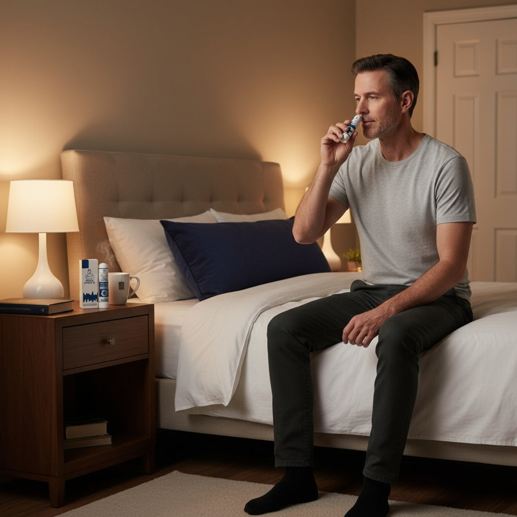 Iron Uncle™ Nasal Inhaler | Firm Erections in 5 Minutes – No Pills!