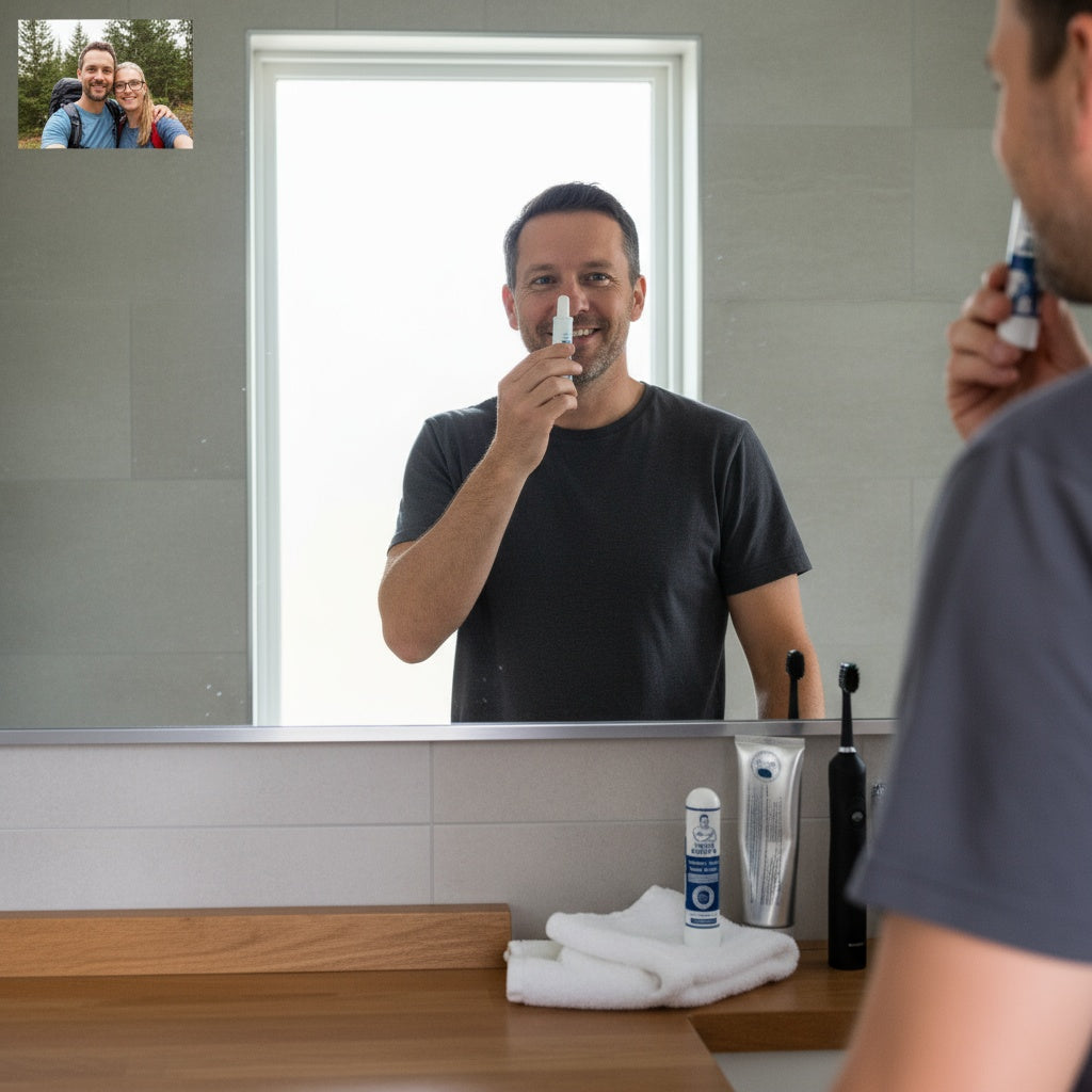 Iron Uncle™ Nasal Inhaler | Firm Erections in 5 Minutes – No Pills!